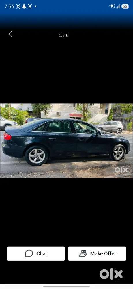 Audi A4 Premium 2013 Sunroof Model Automatic