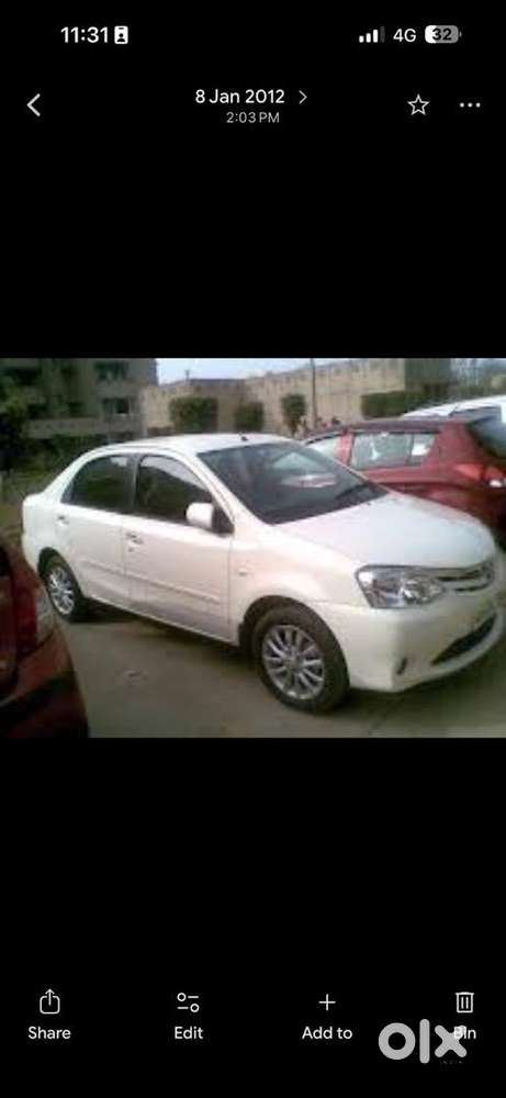 Toyota Etios V Petrol 2011