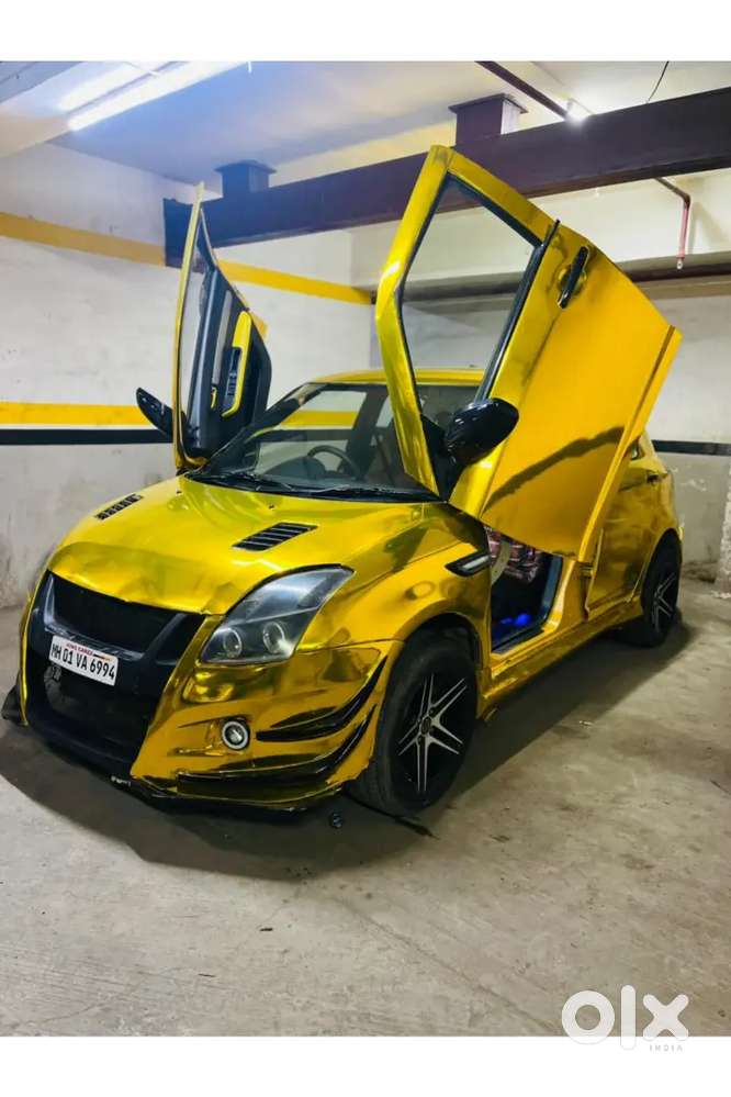 Modified Swift With Lamborghini Doors And Sunroof