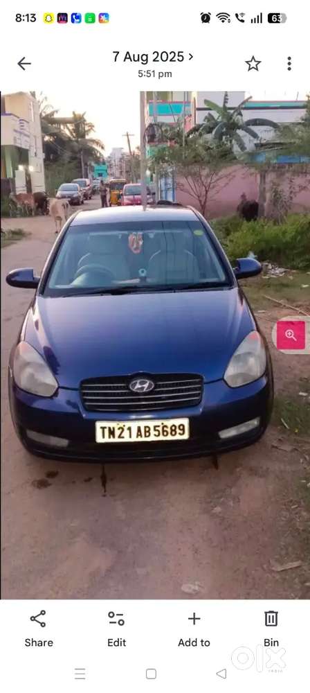 Hyundai Verna 2008 Petrol 70000 Km Driven