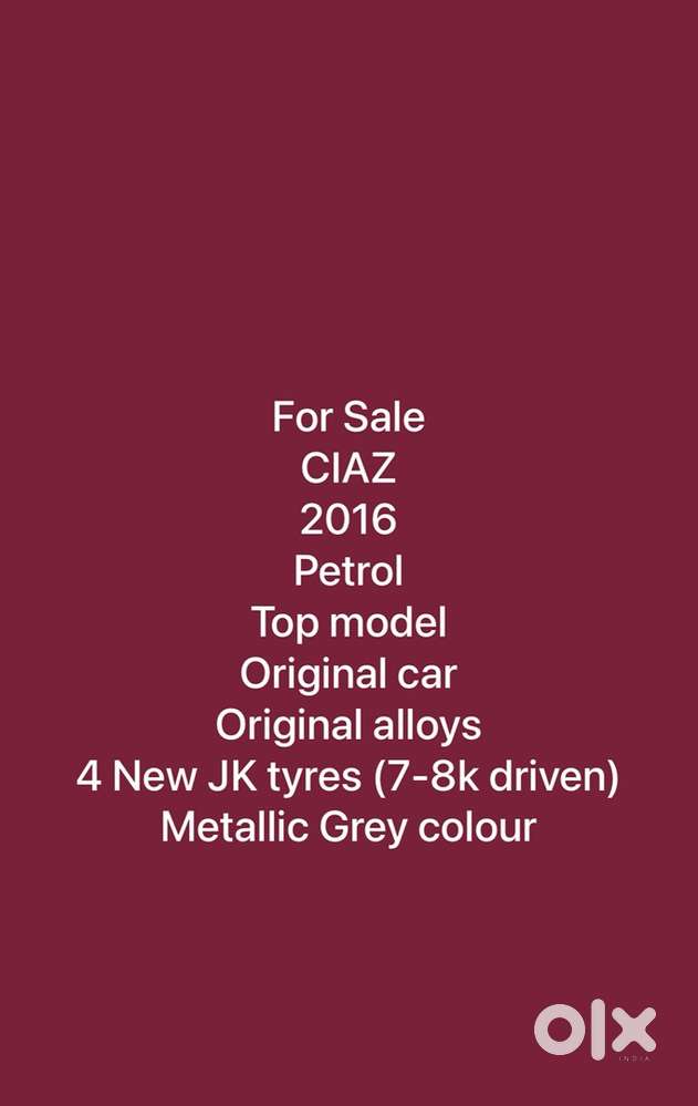 Maruti Suzuki Ciaz 2016