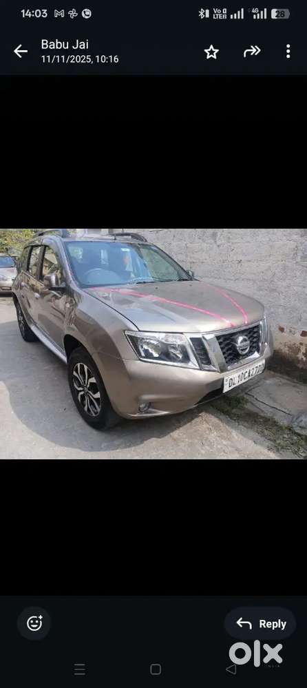 Nissan Terrano 2014 Petrol Well Maintained