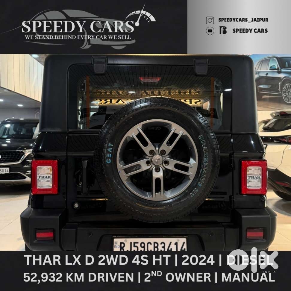 Mahindra Thar Lx Hard Top Diesel Mt Rwd, 2024, Diesel