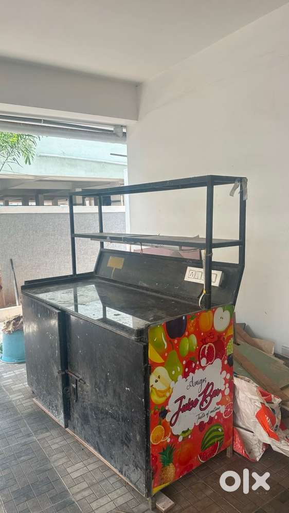 Juice counter fitted with Electric connections for sale at akkay