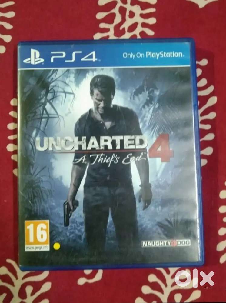 Uncharted 4 & Call Of Duty Ghosts For Ps4