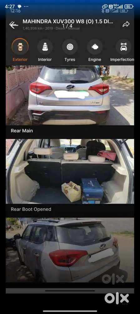 Mahindra Xuv300 Diesel 2019 Fist Hand My Car All Okk Tyre 75%