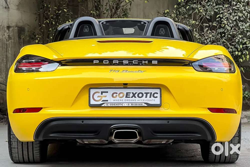 Porsche 718, 2018, Petrol