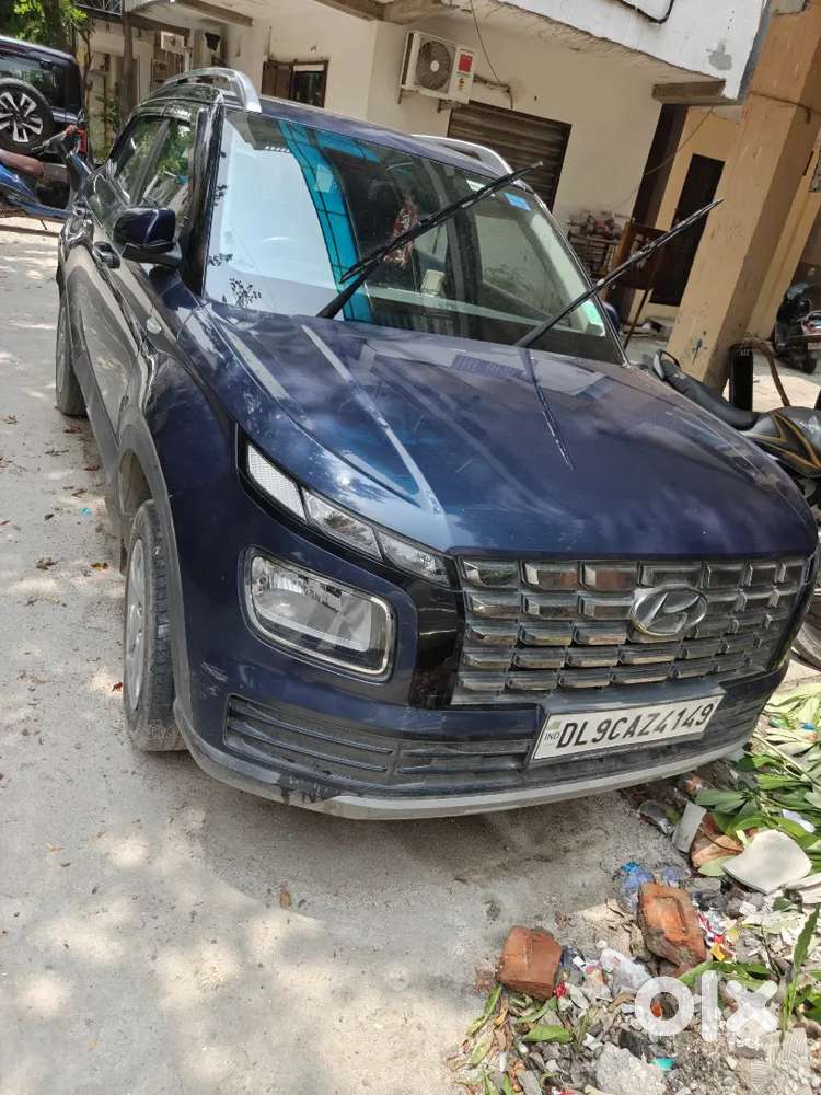 Excellent Hyundai Venue 1.2 S 2022 For Sale In Navy Blue Colour
