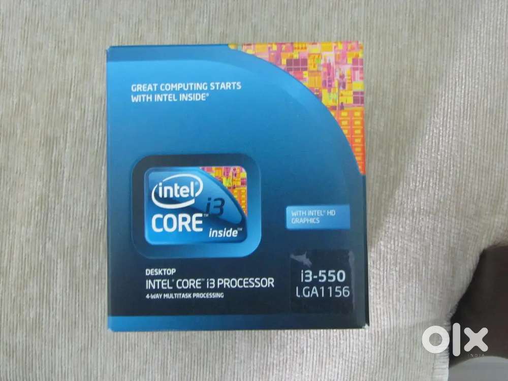 Intel i3 first gen processor plus ram available