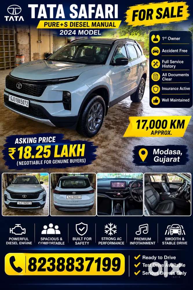 Tata Safari Plus 2024 Diesel Manual
