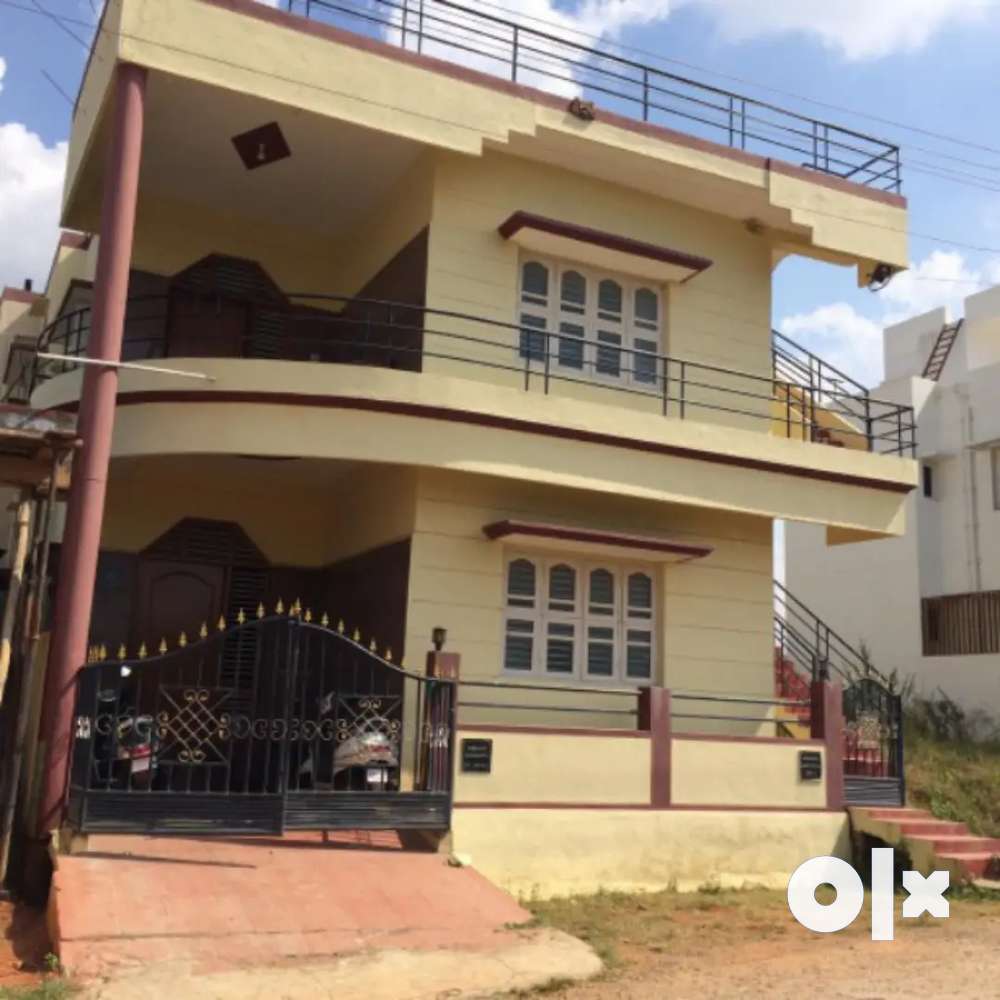 2bhk North East face house for rent in Manasinagar Mysore For Rent