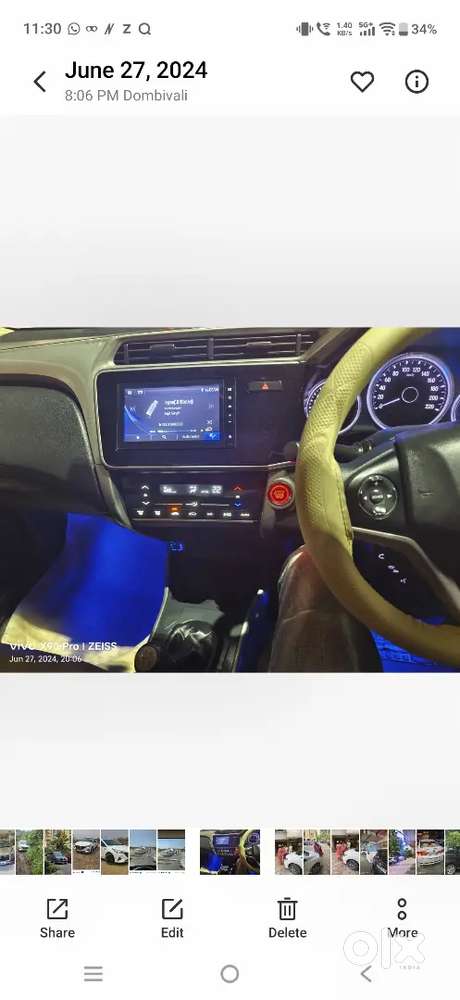 Honda City 2021 Cng & Hybrids 35000 Km Driven