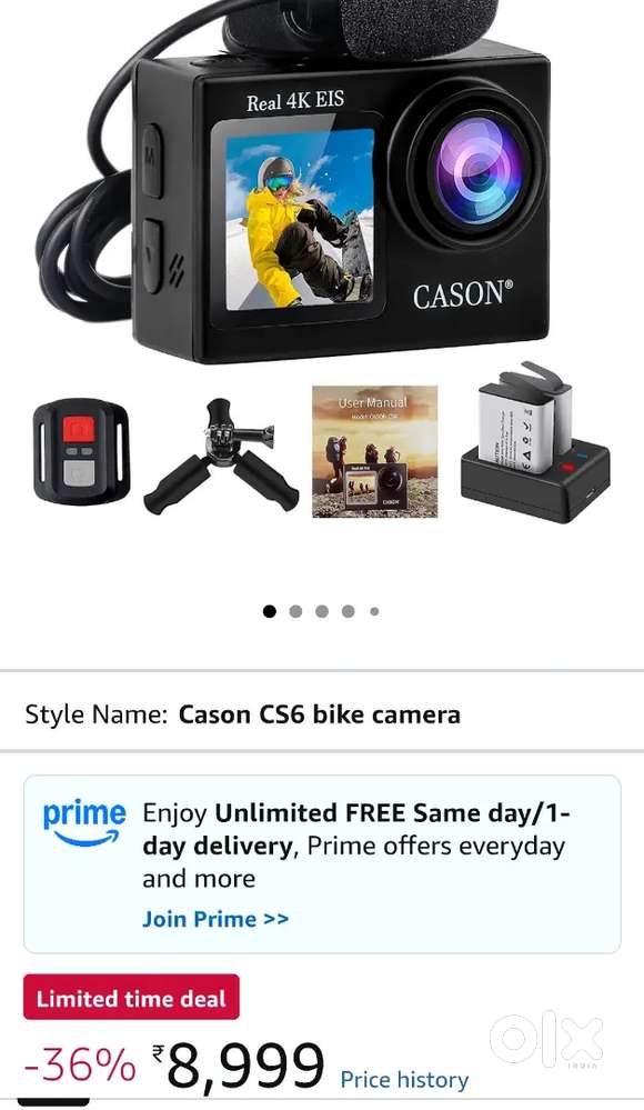 Writing
5K Action Camera For Sale &ndash; Excellent Condition