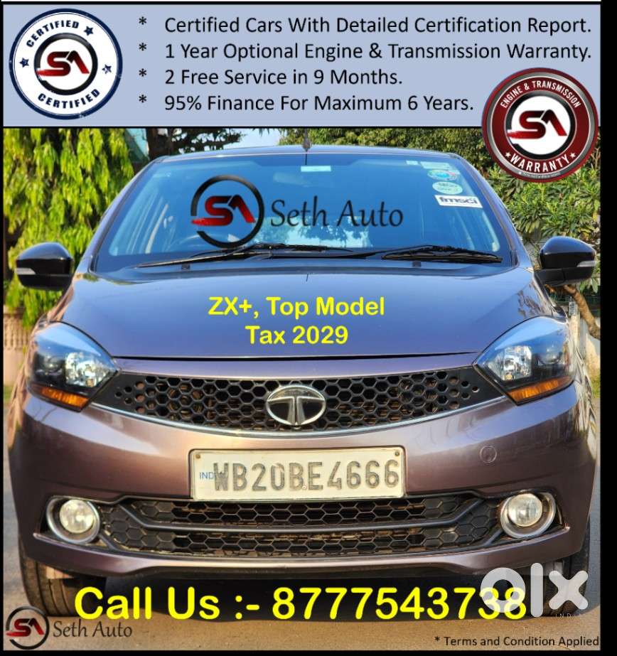 Tata Tiago 1.2 Revotron Xz Plus, 2019, Petrol