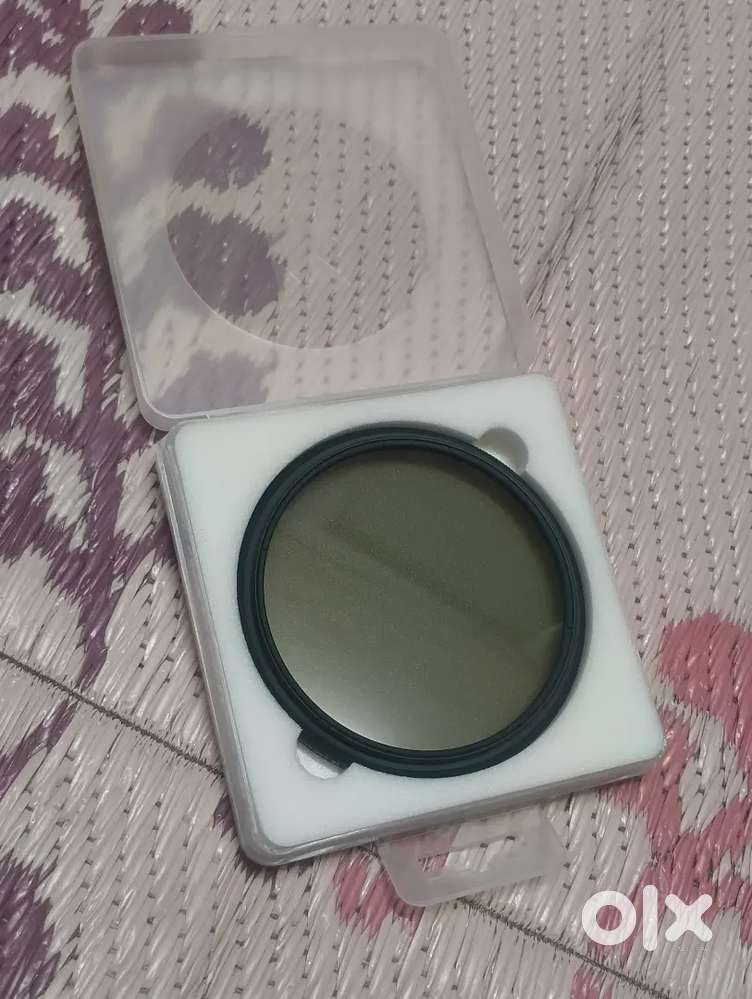 New K&F VND filter 82mm (8 stops) + stepup ring