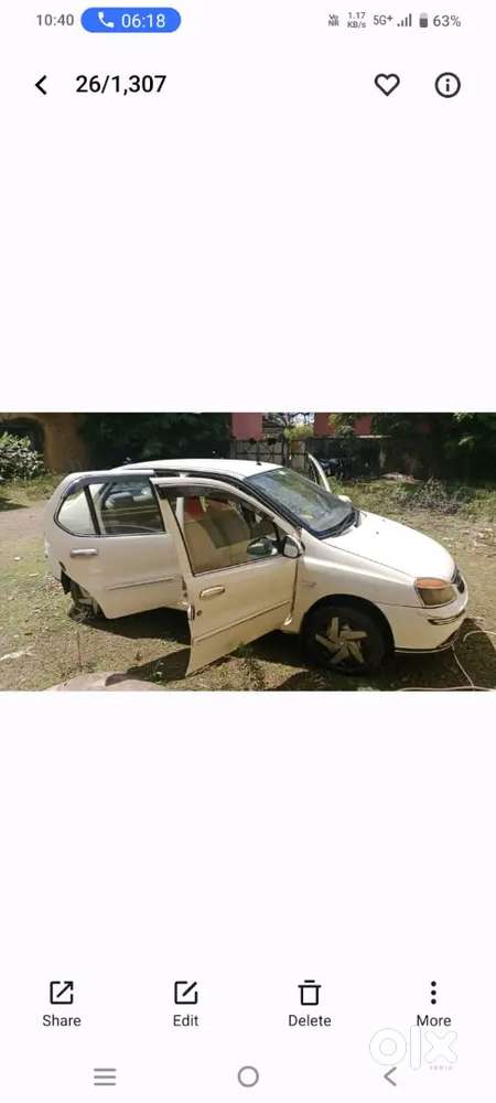 Tata Indigo Ecs 2015 Diesel 135000 Km Driven