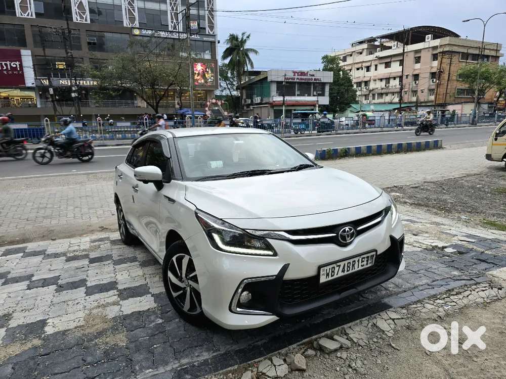 Toyota Glanza Top Model 2024 Under Company Warranty