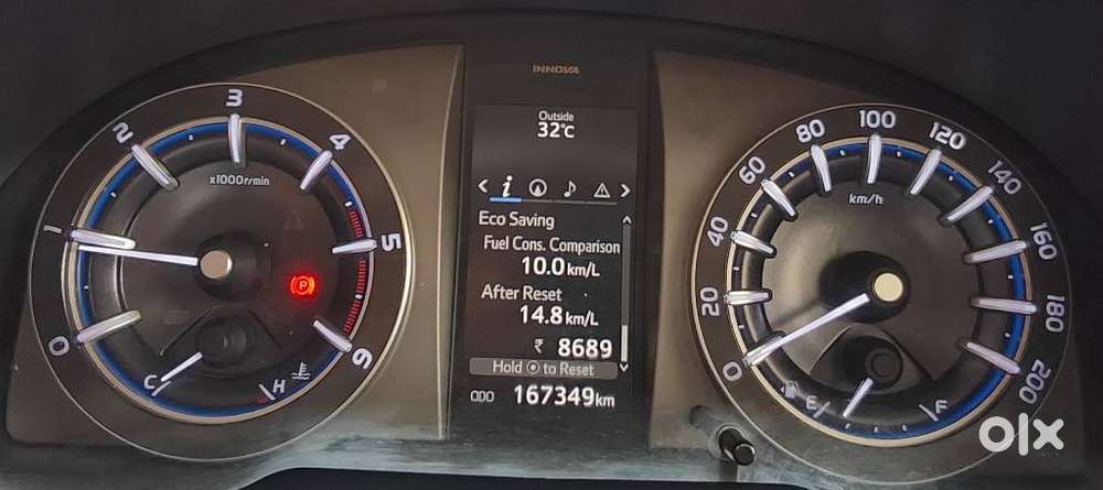 Toyota Innova Crysta 2.4 V, 2018, Diesel