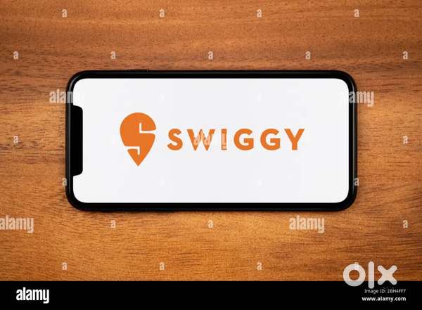 Hearing swiggy food delivery boy