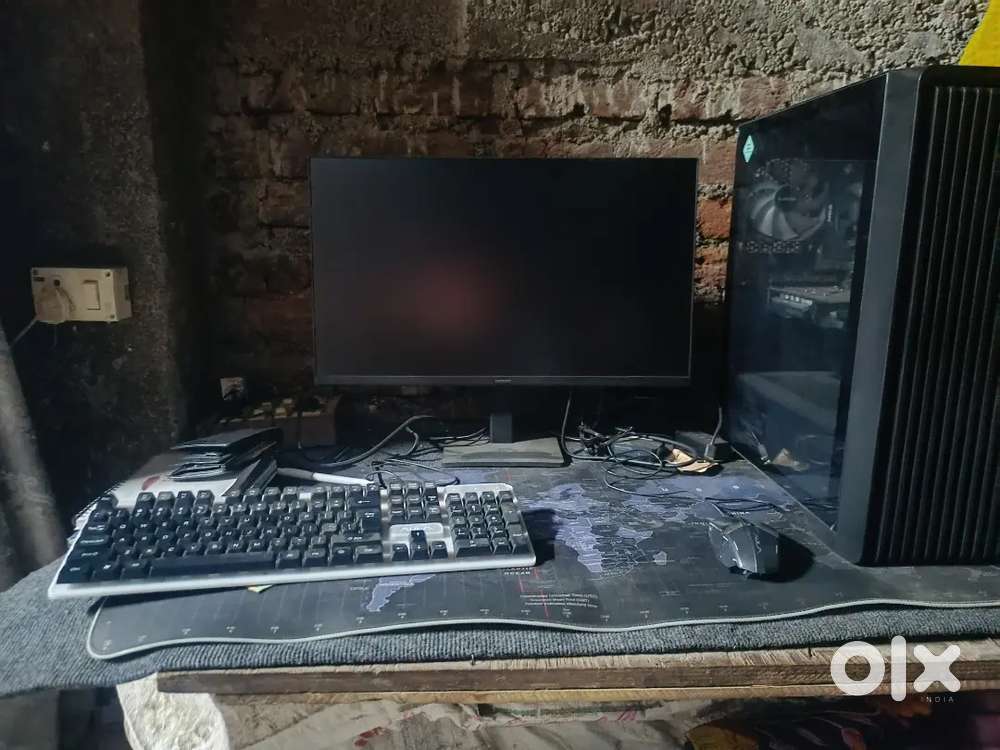 Powerful AMD Ryzen 5 Gaming PC 16GB RAM GTX 1650 24 Samsung 100 ...