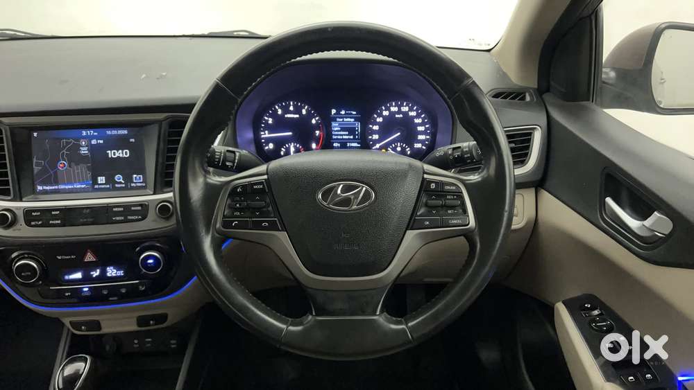 Hyundai Verna Vtvt 1.6 At Sx Option, 2017, Petrol