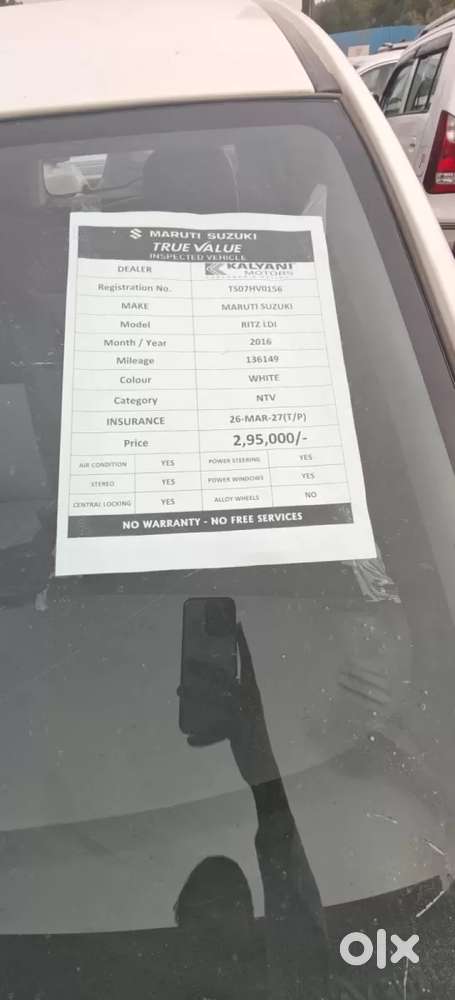 Maruti Suzuki Ritz Vdi Bs-iv, 2016, Diesel