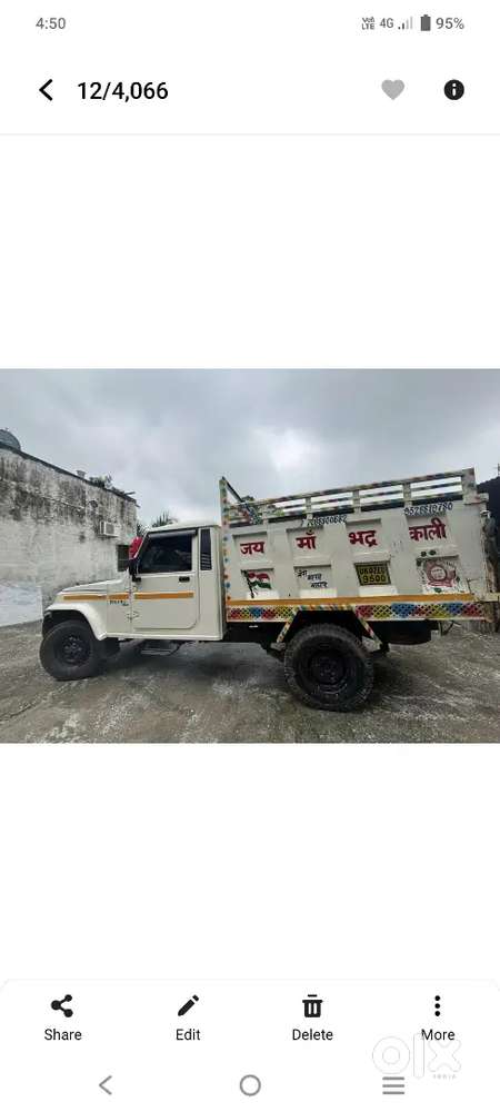 Mahindra Bolero Pik-up 2026 Diesel Manual