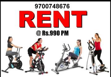 Gym cycle best sale on rent