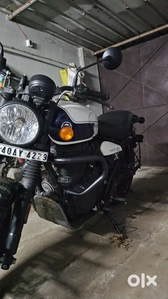 Hunter 350 2024 model rebel blue colour modified - Motorcycles in ...