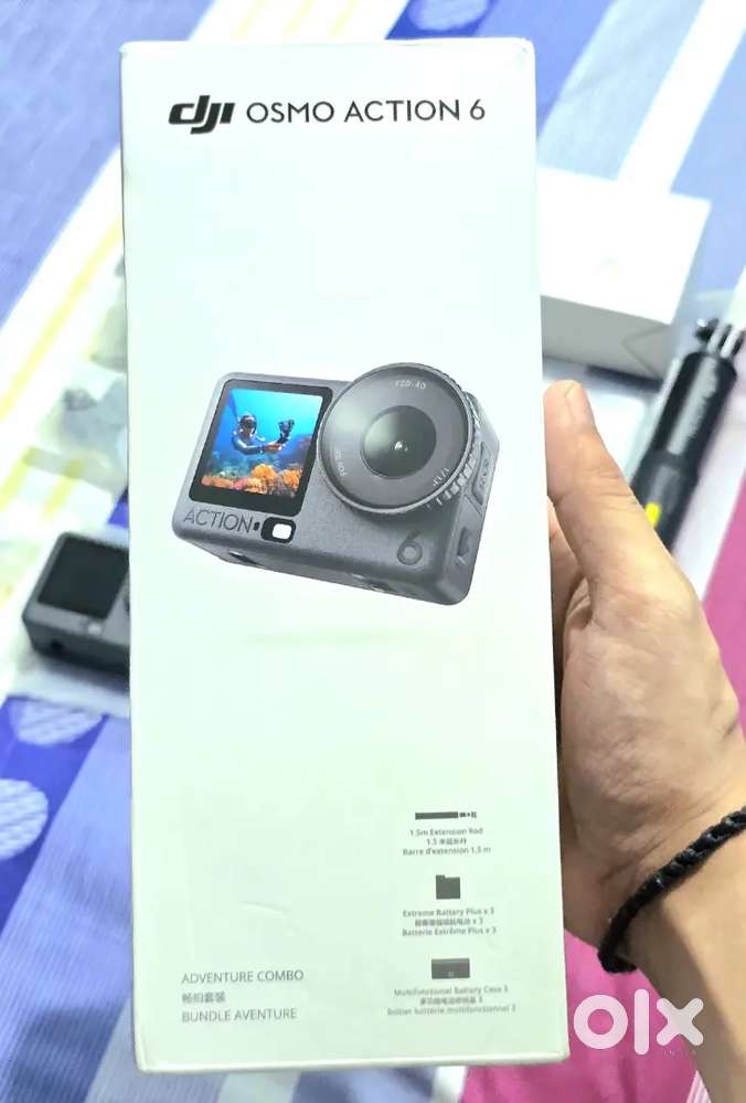 New DJI Osmo Action 6 Adventure Combo Unused