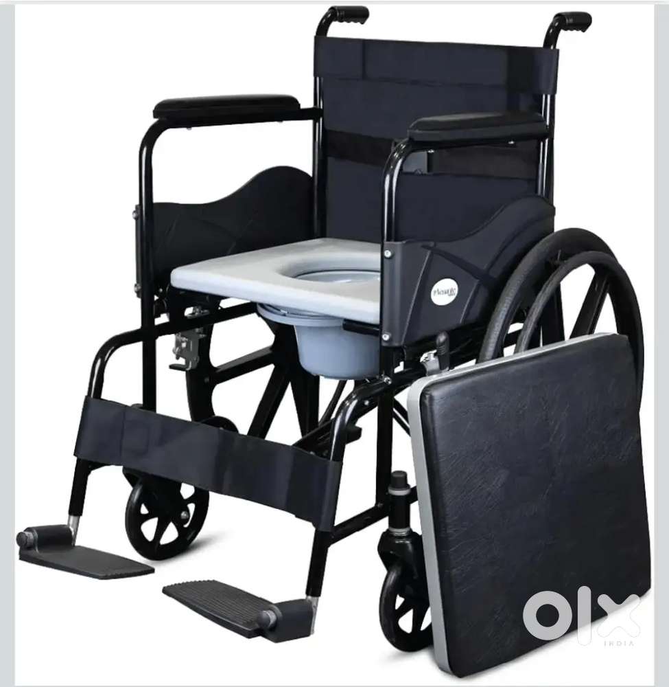 Pot / Commode Wheelchair Available on Rent in koyal Enclave Ghaziabad