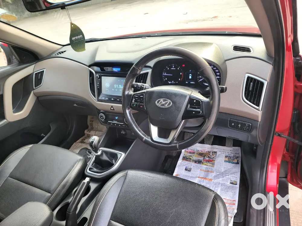 2016 Creta Sx (o) Diesel Top Model Company Record