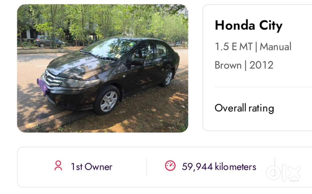 Honda City Well Maintained
