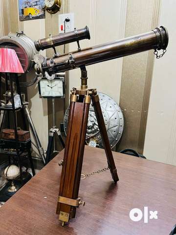 Antique Brass Nautical items binoculars,compass,telephone,brass chess. -  अन्य शौक - 1701418098