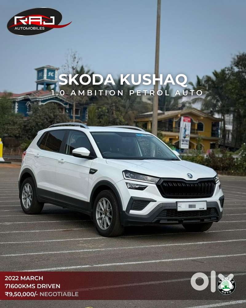 Skoda Kushaq 1.0 Tsi Ambition At, 2022, Petrol