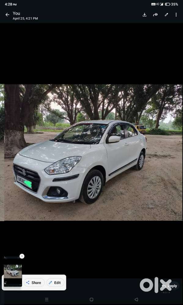Maruti Suzuki Dzire Vxi Ags, 2021, Petrol