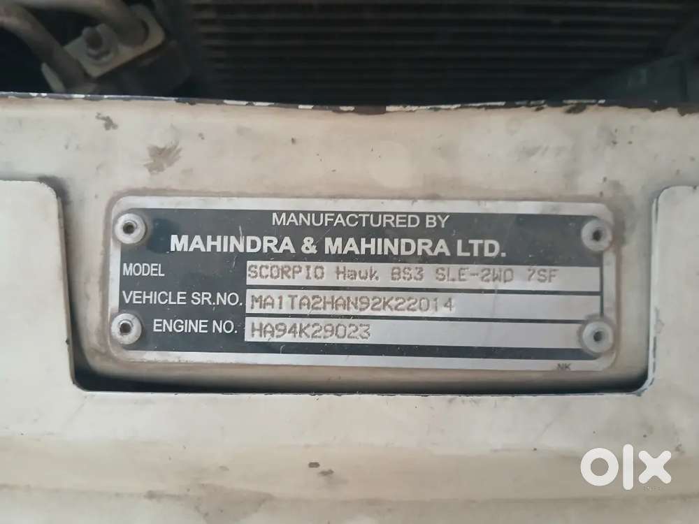 Mahindra Scorpio 2010 Diesel 90000 Km Driven