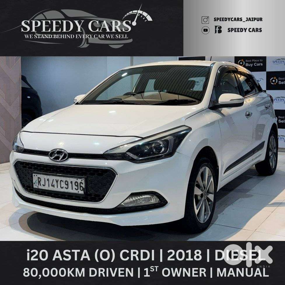 Hyundai I20 Asta Option Diesel, 2018, Diesel