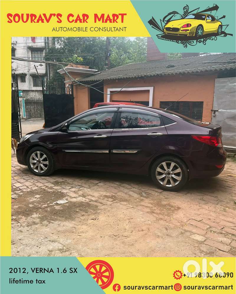 Hyundai Verna 1.6 Sx, 2012, Petrol