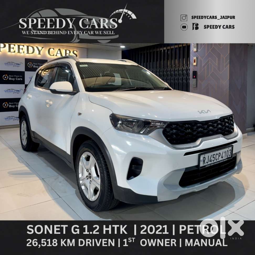 Kia Sonet 1.2 Htk, 2021, Petrol