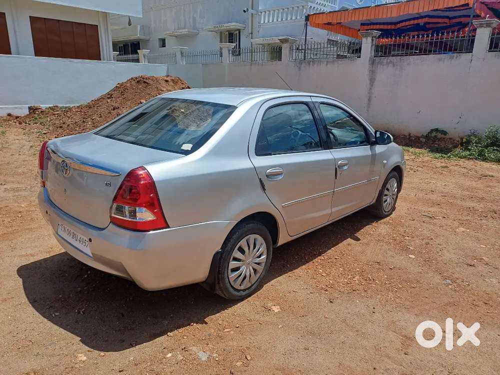 Single-owner Toyota Etios, Driven 45,000 Km, Well Maintained.