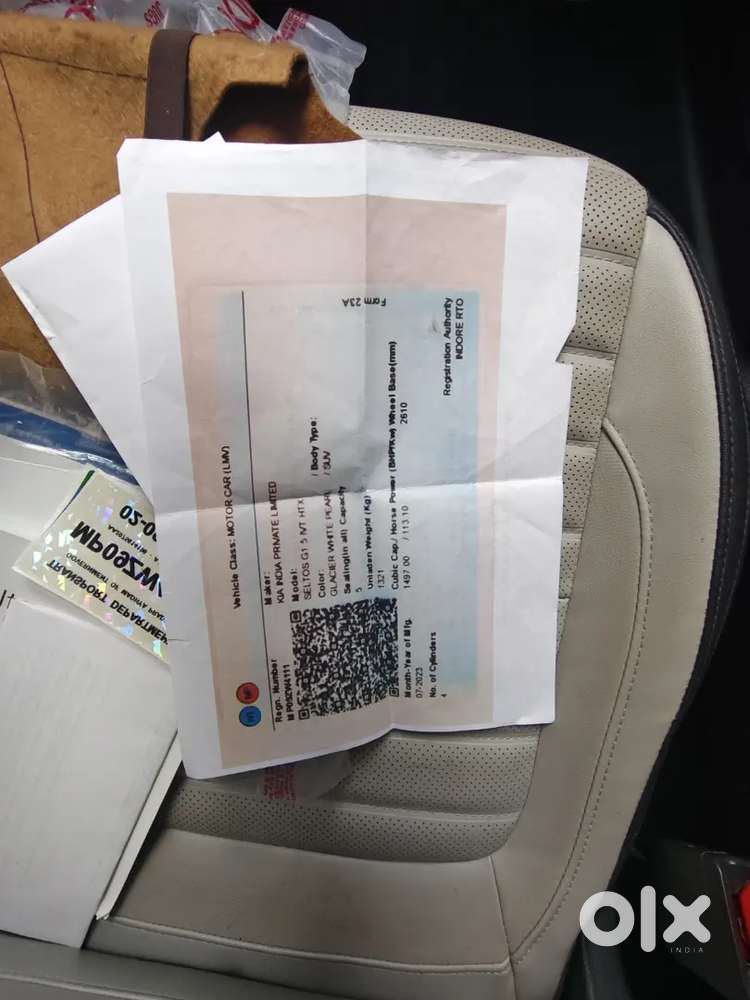 Kia Seltos Petrolat  02 09 2023 Vip Number