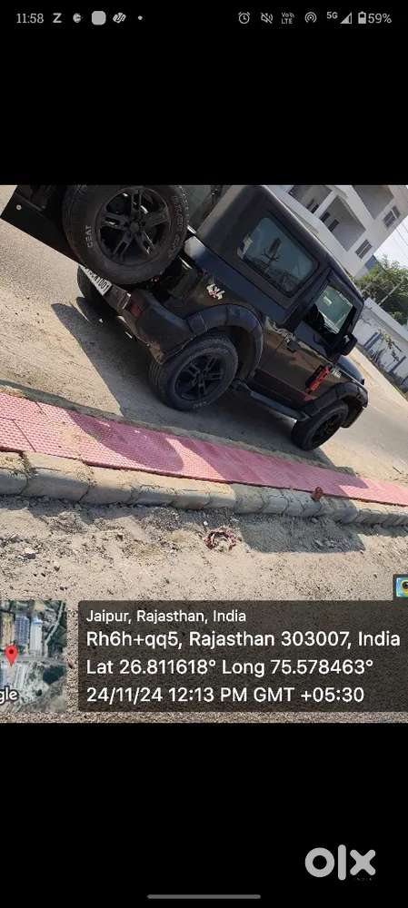 I Want To Sell My Mahindra Thar 4×4 Black In A1 Condition Modified