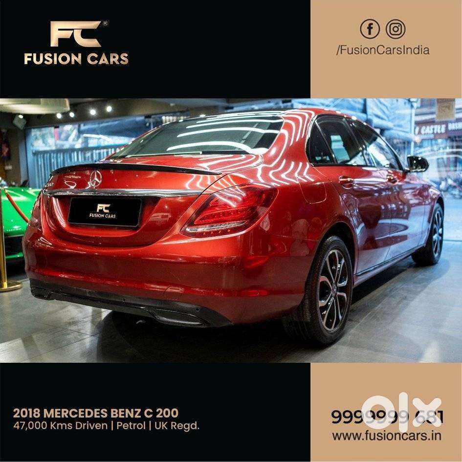 Mercedes-benz C-class C 200, 2018, Petrol