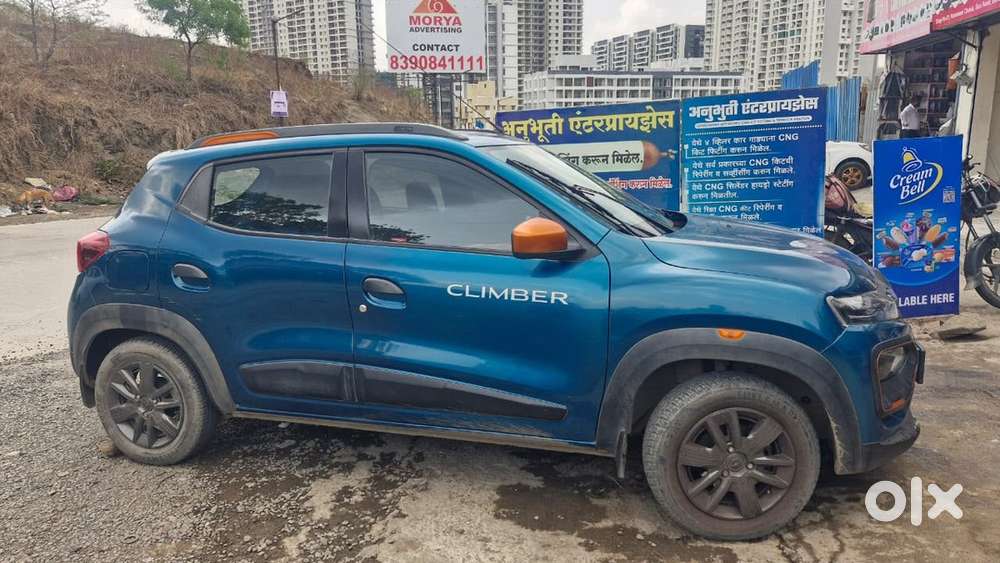 Renault Kwid Amt 2019  1st Owner  Under 10,000 Kms  Zanskar Blue