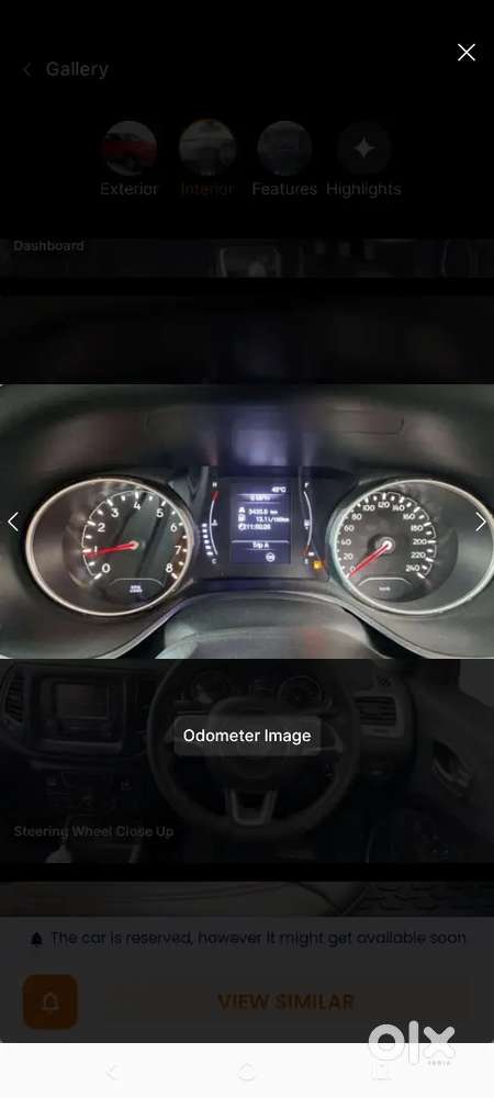 Jeep Compass 2019 Petrol 44000 Km Driven