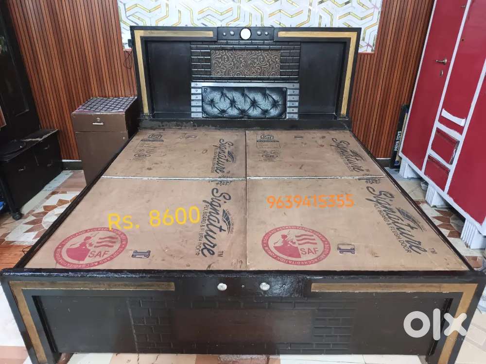 Bed and office table