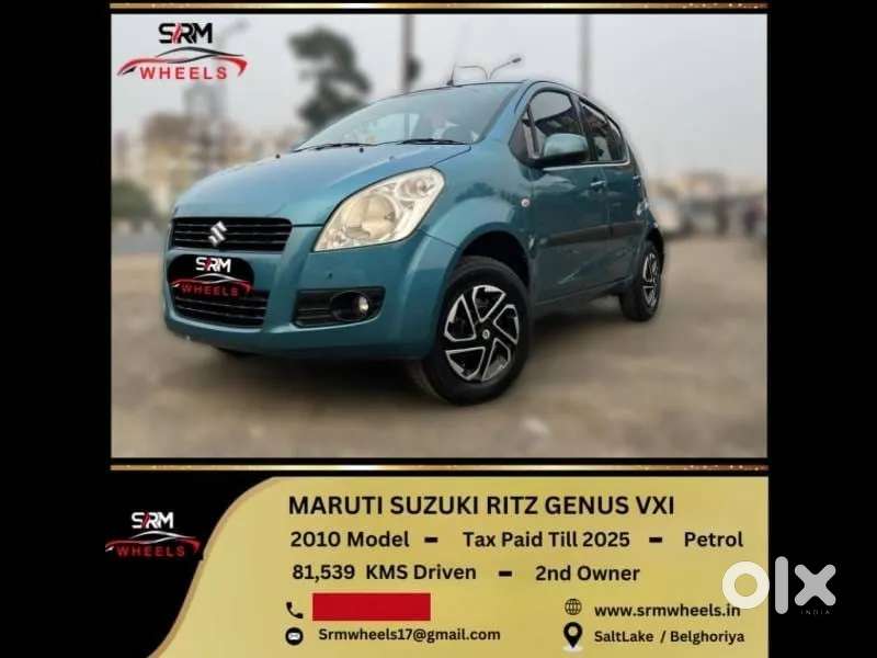 Maruti Suzuki Ritz Genus Vxi, 2010, Petrol