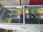 Ice cream fridge 450leters and extra box fitting only 2 months used