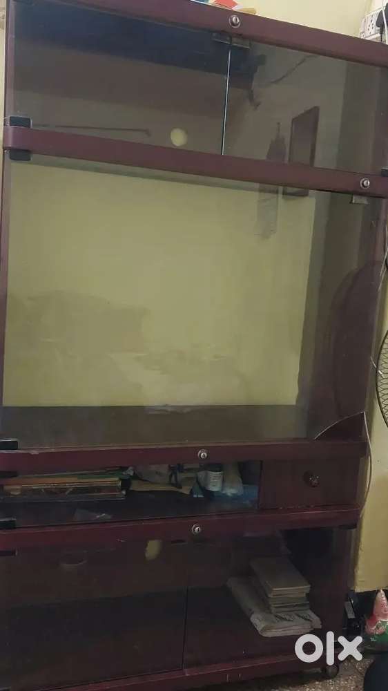 Wooden glass Showcase